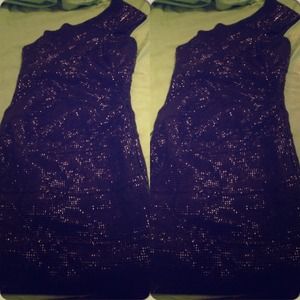 Black cocktail dress