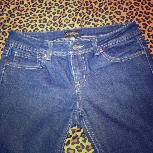 Vigoss plain dark wash skinny jeans