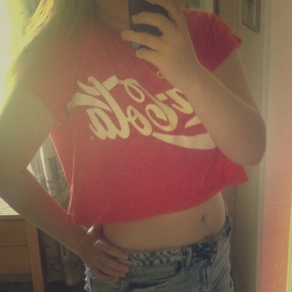 Coca Cola Crop Top