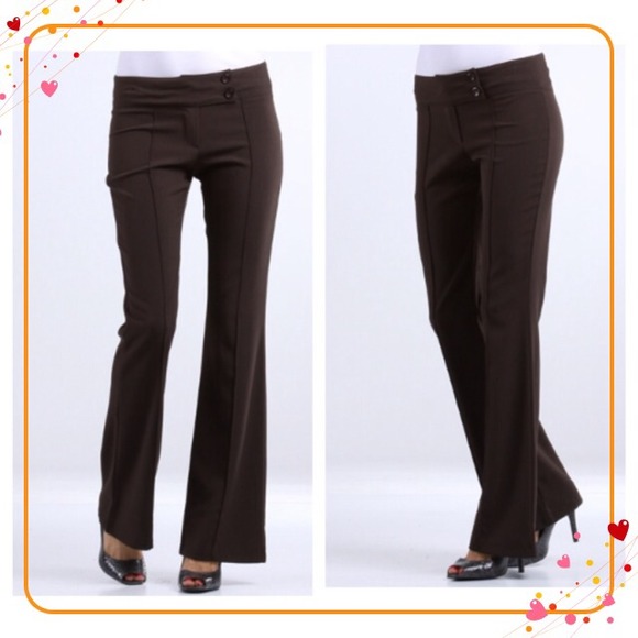 Pintuck pants - Avail in Black, Charcoal, or Brown