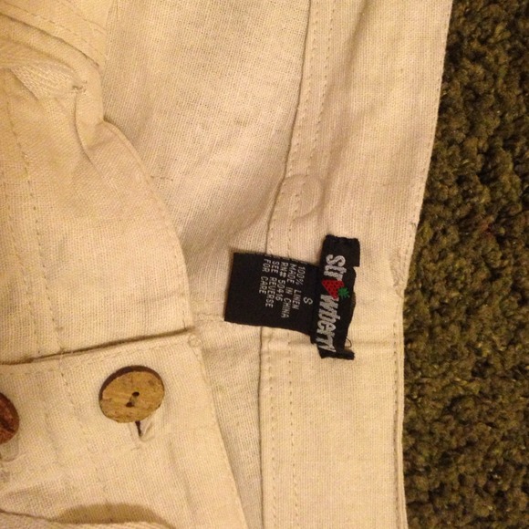 TRADED💛💙💜Strawberry summer pants💜💙💛 - Picture 3 of 3