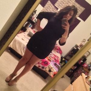 Black dress reserved