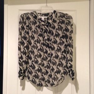 ✅ SOLD Diane von Furstenberg DVF Silk Blouse Top