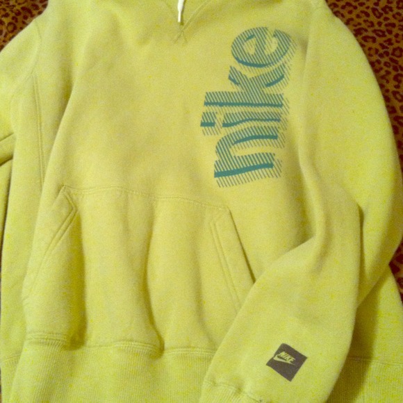 NIKE Lime Green Hoodie