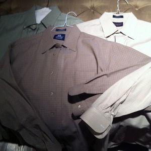 Men's dress Shirts 3 piece Bundle size 16 1/2 -35