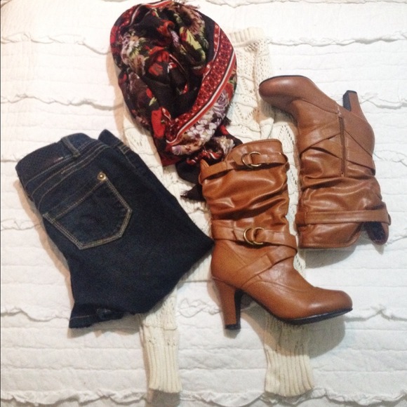 Brown boots
