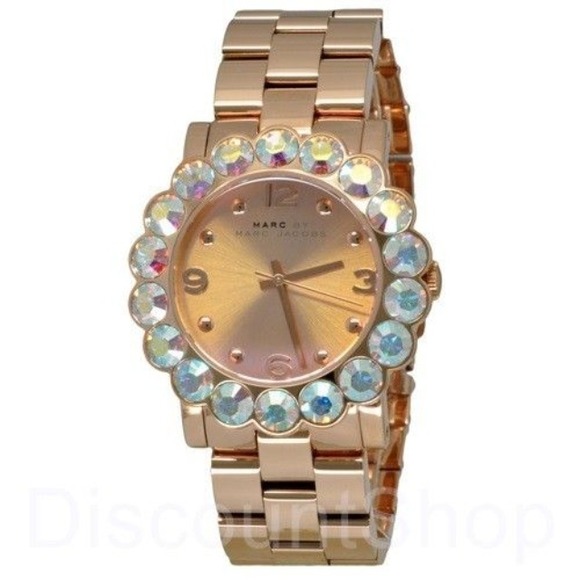 Marc by Marc Jacobs Rose Gold GLITZ Watch 38mm 💎