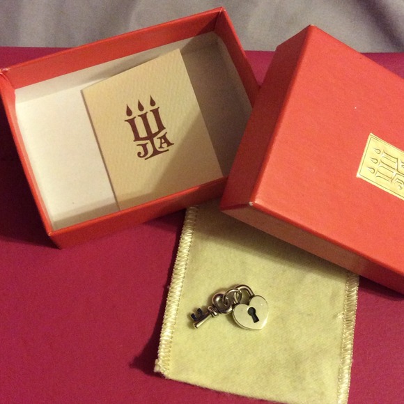 James Avery heart lock and key charm