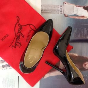 Christian Louboutin Black Heels. New!