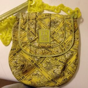 Flash sale‼️💯Authentic Ed Hardy purse! Negotiable