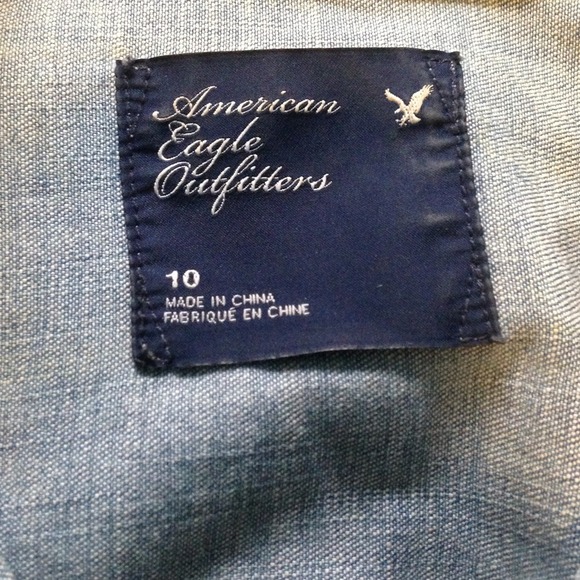 ⚠SOLD⚠ Oversized denim shirt - Picture 3 of 4