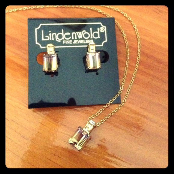14k Gold Filled Necklace and Earring Set