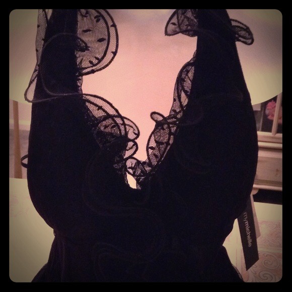 Sexy halter top and purple dress bundle