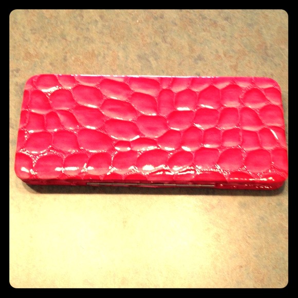 Pink clutch/wallet