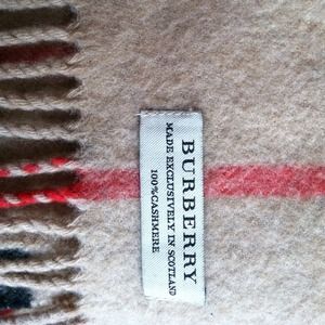 BURBERRY SCARF