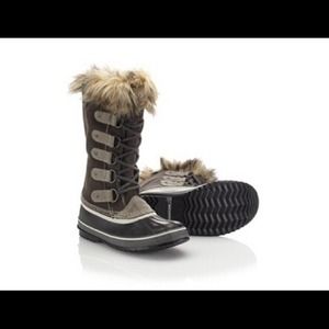 💃HOLD 💃NIB Sorel Joan of Arctic in Shale size 7