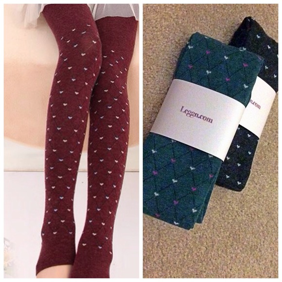 Warm hearts sweater leggings