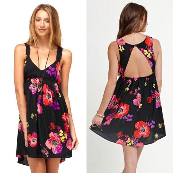 Roxy floral print dress