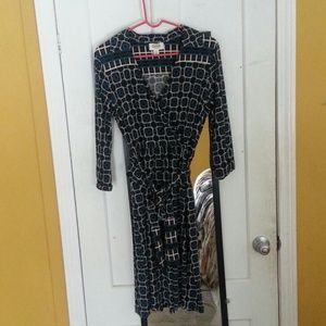Talbots faux wrap dress