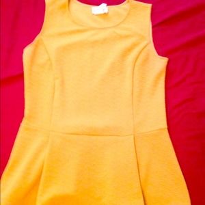 Mustard  Dress shirt.