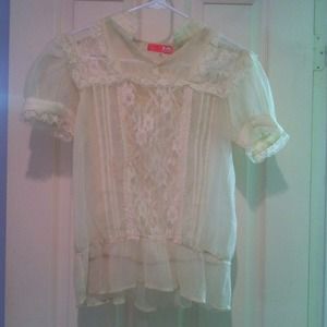 UO lace blouse
