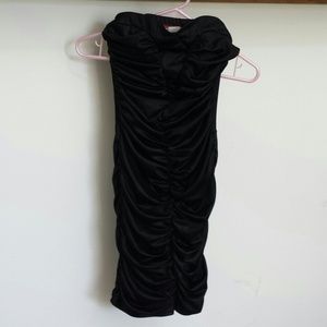 Scrunchy Strapless Dress