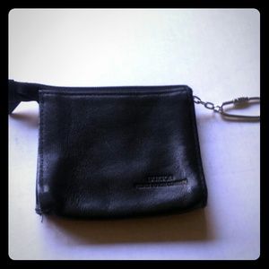 Velvet touch black leather Buxton wallet