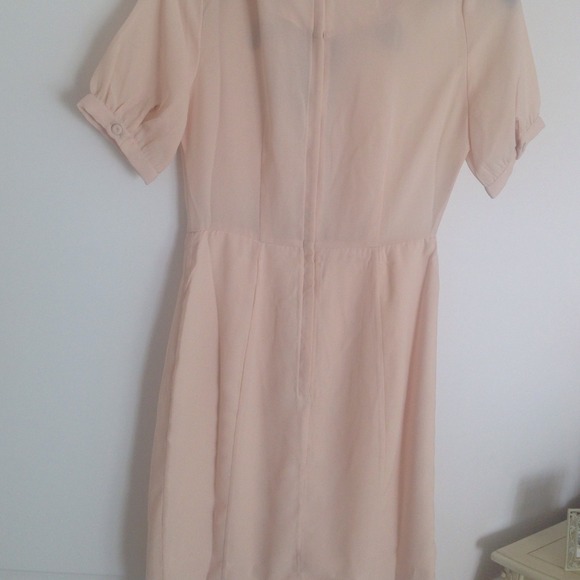 Pink mesh hearts ASOS dress - Picture 2 of 4