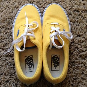 Yellow vans