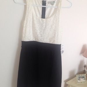 Black and white lace Forever 21 dress
