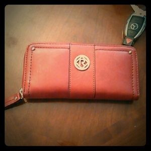 *SOLD bundle for @sasnclass* Red zip wallet