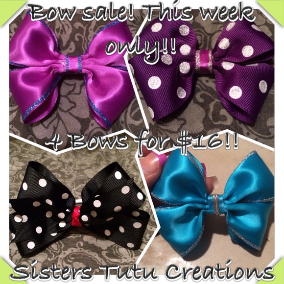 Pre-Christmas sale on bows!!