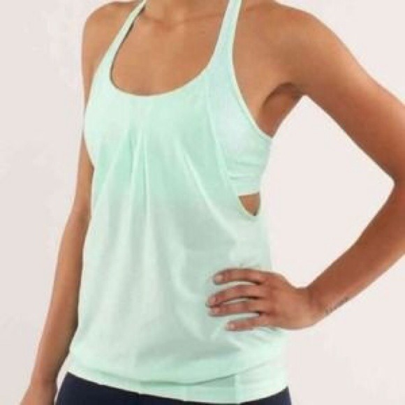 ❌SOLD❌Lululemon Mint Practice Freely Tank SZ 6