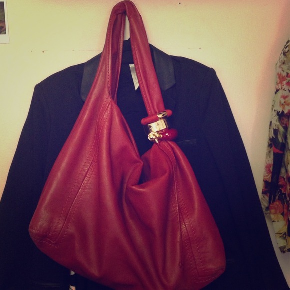 Reduced Oversized Jimmy Choo 'Saba' Handbag - Picture 1 of 4