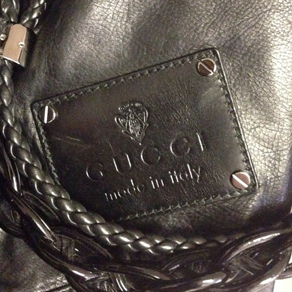 Reduced Gucci oversized leather tote bag. - Picture 2 of 4