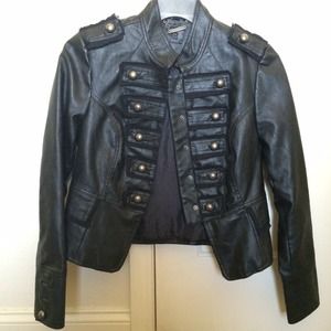 🚫HOLD🚫Black Leather Jacket