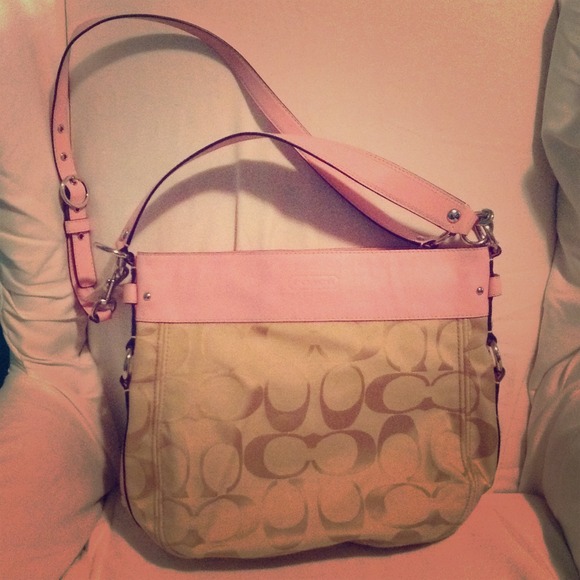 Authentic Coach "Zoe" large convertible bag