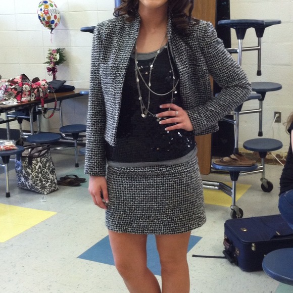 Business suit.