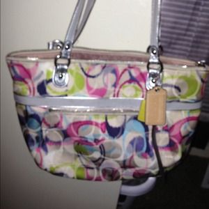 Authentic coach purse