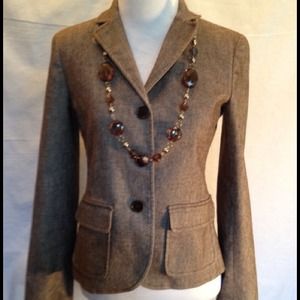 Amazing Brown Tweed Theory suit!!