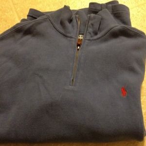 Blue men's sweater