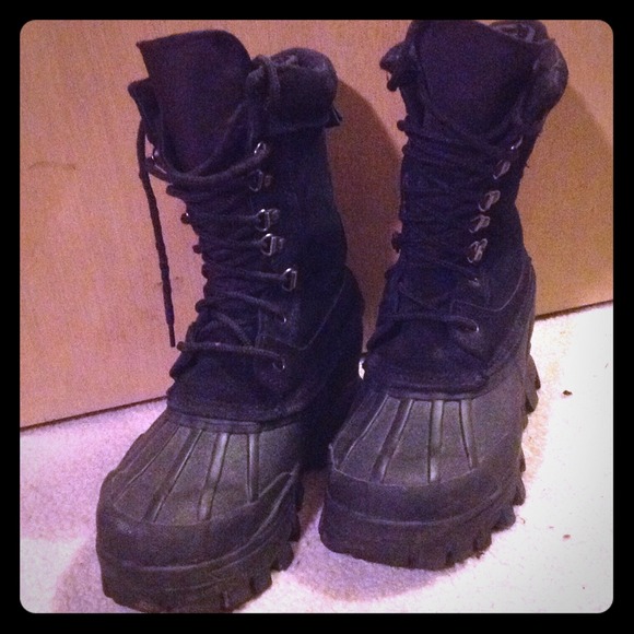 Heavy duty snow boots!