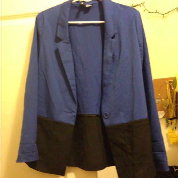 Color block blazer