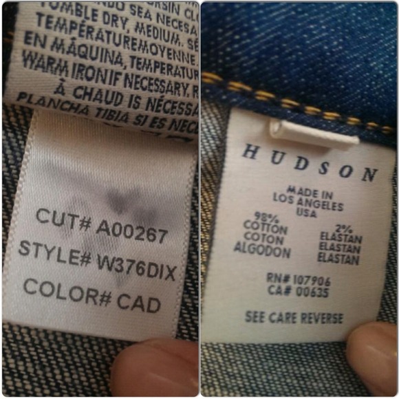 Hudson woman's wide leg jeans! NWOT!💲REDUCED - Picture 4 of 4