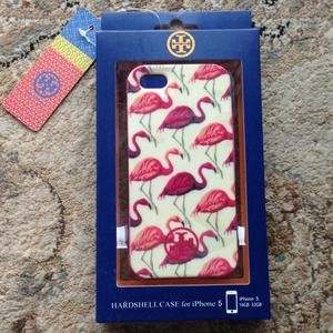 iPhone 5 Tory Burch Flamingo Case