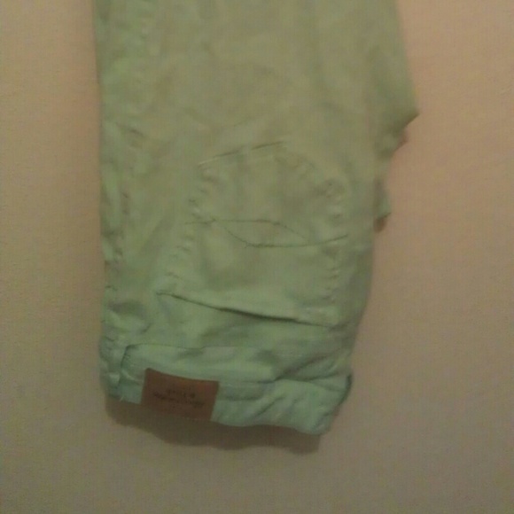 Mint jeans and pink sweater bundle