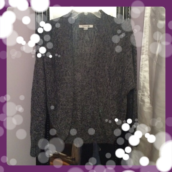 Grey/Black mix caccoon sweater