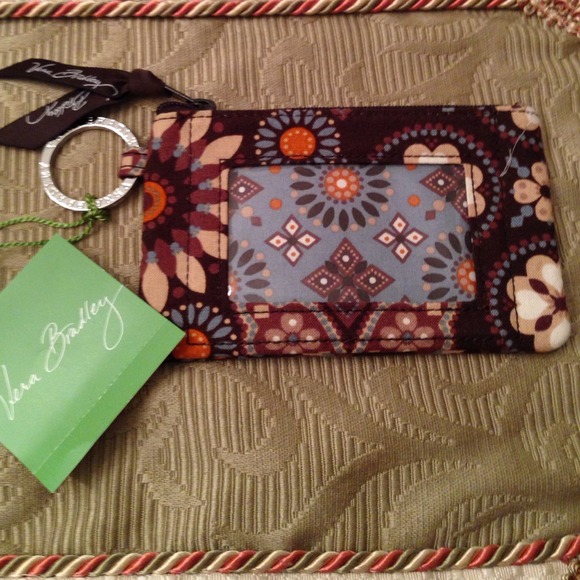 Brand new Vera Bradley zip ID case
