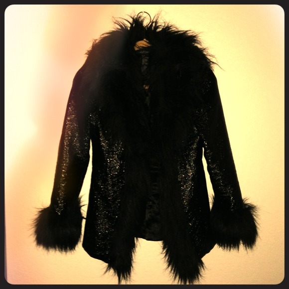 Bebe Faux Fur Jacket