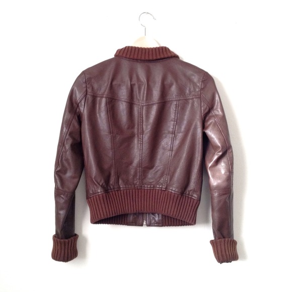 Frenchi Jackets & Coats - BUNDLE -- leather bomber and fringe top Frenchi Jackets & Coats - BUNDLE -- leather bomber and fringe top